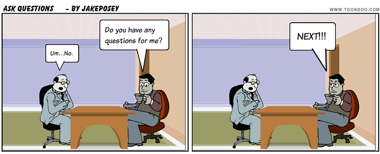 job interview questions comic